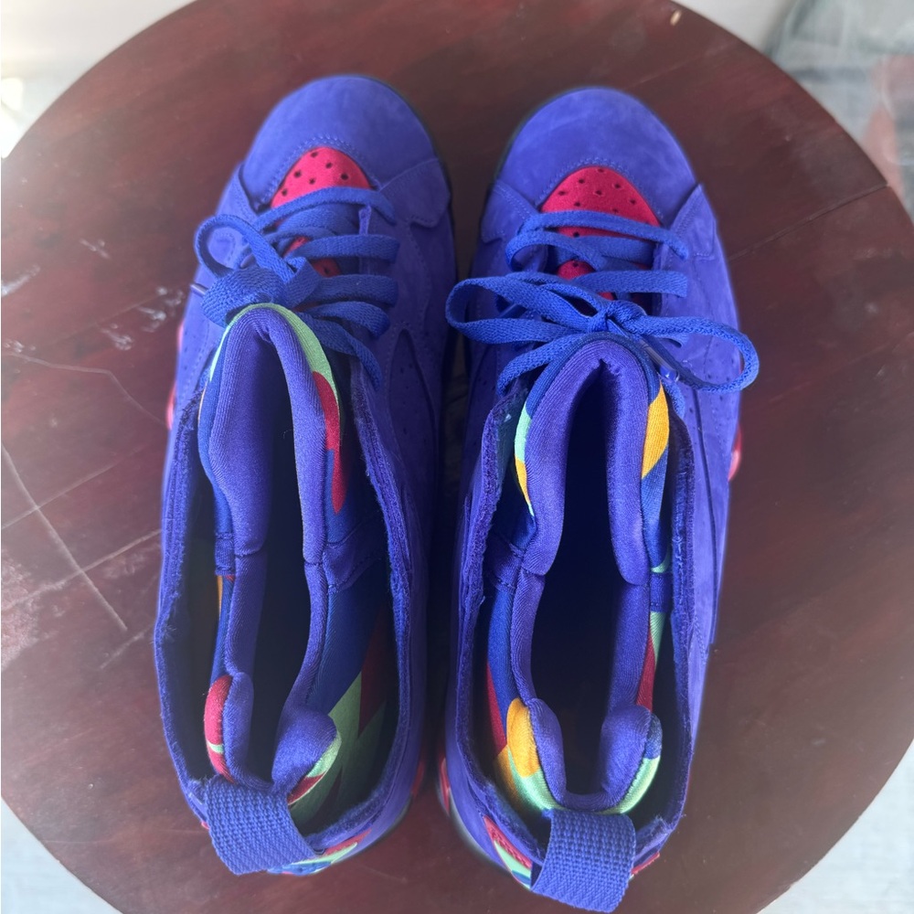 Jordan Sneakers in Purple and Red